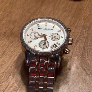Michael Kors Two-Tone Chronograph Watch